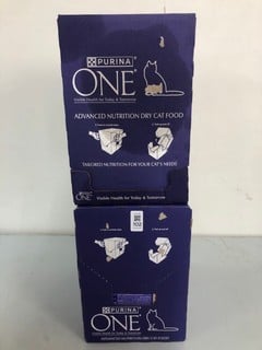Lot 102  
            Nottingham SR1 - Delivery Only 

                
2 X PURINA ONE ADVANCED NUTRITION DRY CAT FOOD - BBD - 01/2027