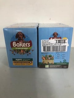 Lot 114  
            Nottingham SR1 - Delivery Only 
                
2 X PURINA BAKERS SUPER FOOD FOR PUPPY'S PACKS - BBD - 02/2026 - (5 BOXES PER PACK)