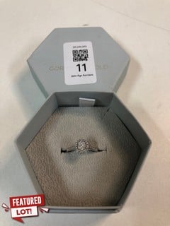 Lot 11  
            Nottingham SR1 - Delivery Only 

                
A 9KT GOLD DIAMOND RING - SIZE: O - WEIGHT: 2.08G