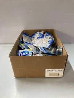 Lot 188  
            Nottingham SR1 - Delivery Only 

                
BOX OF BLOO 2 IN 1 CLEANING FOAM FRESH SCENT TOILET BLOCK