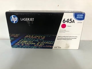 Lot 222  
            Nottingham SR1 - Delivery Only 
                
HP LASERJET 645A MAGENTA PRINT CARTRIDGE PACK - C9733A