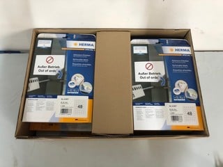 Lot 226  
            Nottingham SR1 - Delivery Only 
                
BOX OF HERMA SPECIAL TRANSPARENT LABELS - 219 X 297MM