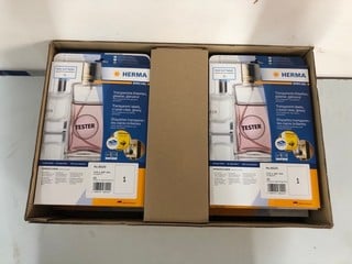 Lot 227  
            Nottingham SR1 - Delivery Only 
                
BOX OF HERMA SPECIAL TRANSPARENT LABELS - 219 X 297MM
