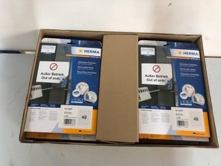 Lot 234  
            Nottingham SR1 - Delivery Only 
                
BOX OF HERMA SPECIAL TRANSPARENT LABELS - 219 X 297MM