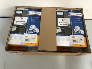 Lot 237  
            Nottingham SR1 - Delivery Only 

                
BOX OF HERMA SPECIAL TRANSPARENT LABELS - 219 X 297MM