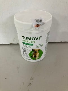 Lot 272  
            Nottingham SR1 - Delivery Only 

                
YUMOVE JOINT CARE FOR ADULT DOGS (300 TABLETS) - EXP:02/2027 - ORIGINAL RRP £90 (...
