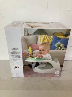 Lot 277  
            Nottingham SR1 - Delivery Only 

                
MAMAS & PAPAS BABY SNUG 2 STAGE FLOOR SUPPORT SEAT WITH PLAY TRAY (3MONTH +)