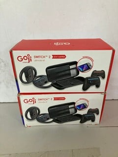 Lot 282  
            Nottingham SR1 - Delivery Only 

                
2 X GOJI GAMING SWITCH 2 6-IN-1 COMBO ULTIMATE KIT