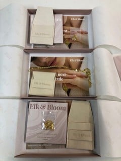 Lot 38  
            Nottingham SR1 - Delivery Only 

                
3 X ELK & BLOOM JEWELLERY ITEMS INC. BRACELET