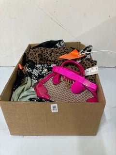 Lot 451  
            Nottingham SR1 - Delivery Only 
                
BOX OF VARIOUS DESIGNER CLOTHING - MULTIPLE SIZES & MULTIPLE COLOURS