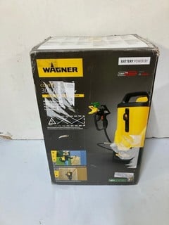Lot 462  
            Nottingham SR1 - Delivery Only 

                
WAGNER CONTROL PRO 300 NOVE 18V UNIVERSAL AIRLESS SPRAYER