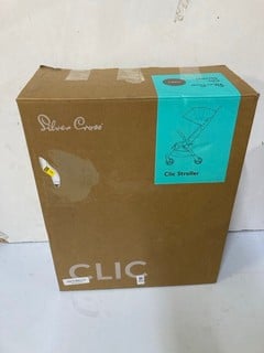 Lot 464  
            Nottingham SR1 - Delivery Only 

                
SILVER CROSS CLIC BABY STROLLER - COBBLE