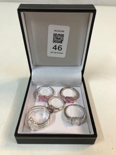 Lot 46  
            Nottingham SR1 - Delivery Only 

                
BOX OF VARIOUS RINGS