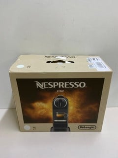 Lot 475  
            Nottingham SR1 - Delivery Only 

                
NESPRESSO DELONGHI CITIZ COFFEE MACHINE - ORIGINAL RRP - £224.99