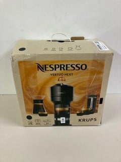 Lot 486  
            Nottingham SR1 - Delivery Only 

                
NESPRESSO KRUPS VERTUO NEXT COFFEE MACHINE - ORIGINAL RRP - £149.99