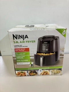 Lot 492  
            Nottingham SR1 - Delivery Only 

                
NINJA 3.8L SINGLE BASKET AIR FRYER - MODEL - AF100UK - ORIGINAL RRP - £99.99