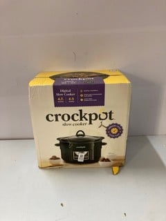 Lot 502  
            Nottingham SR1 - Delivery Only 

                
CROCKPOT 4.7L ROUND DIGITAL SLOW COOKER
