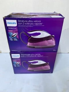 Lot 547  
            Nottingham SR1 - Delivery Only 
                
2 X PHILIPS PERFECT CARE STEAMERS