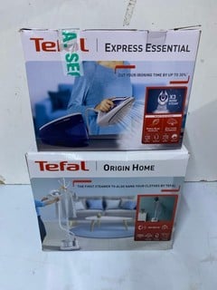 Lot 549  
            Nottingham SR1 - Delivery Only 
                
2 X TEFAL STEAMERS INC. ORIGIN HOME STEAMER