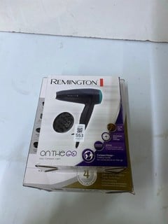 Lot 553  
            Nottingham SR1 - Delivery Only 

                
2 X REMINGTON ITEMS INC. ON THE GO HAIR DRYER