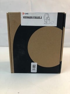 Lot 65  
            Nottingham SR1 - Delivery Only 

                
POLY VOYAGER FOCUS 2 HEADSET - ORIGINAL RRP £155