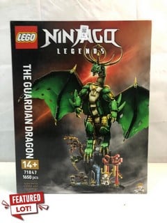 Lot 6  
            Nottingham SR1 - Delivery Only 

                
LEGO 71847 NINJA LEGENDS THE GUARDIAN DRAGON (1650 PCS) - ORIGINAL RRP £104 (SEALED)