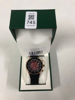 Lot 745  
            Nottingham SR1 - Delivery Only 

                
MANN EGERTON ASTRO ROSE RED WATCH MODEL: ME0122