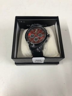 Lot 756  
            Nottingham SR1 - Delivery Only 

                
GLOBENFELD ROMAN CHRONO RED WATCH MODEL: GF0014
