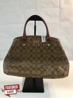 Lot 8  
            Nottingham SR1 - Delivery Only 

                
COACH WOMEN'S SMALL MARGOT CARRYALL STACHEL BAG