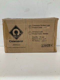 Lot 135  
            Nottingham SR2 - Delivery Only 

                
CREWSAVER SURFACE LIGHT