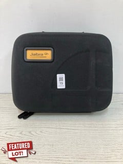Lot 19  
            Nottingham SR2 - Delivery Only 

                
JABRA HARDSHELL CARRY CASE CONTAINING 7 X JABRA EARPHONES INC JABRA ELITE 85H WIR...