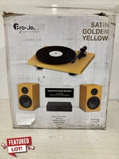 Lot 1  
            Nottingham SR2 - Delivery Only 
                
PRO-JECT COLOURFUL AUDIO SYSTEM ORIGINAL RRP:£1,599.00