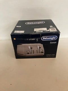 Lot 203  
            Nottingham SR2 - Delivery Only 

                
DELONGHI ICONA VINTAGE 4 SLICE FOUR