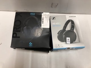 Lot 245  
            Nottingham SR2 - Delivery Only 

                
2 X HEADPHONES INC SENNHEISER HD 450 BT WIRELESS