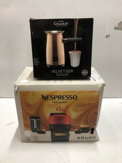 Lot 257  
            Nottingham SR2 - Delivery Only 

                
2 X ITEMS INC NESPRESSO VERTUO POP COFFEE MACHINE