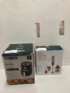 Lot 260  
            Nottingham SR2 - Delivery Only 

                
2 X KITCHEN ITEMS INC TOWER 2.2L AIR FRYER