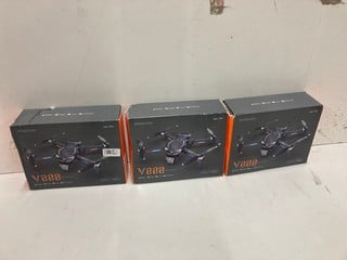 Lot 271  
            Nottingham SR2 - Delivery Only 

                
3 X DRONE WITH CAMERA