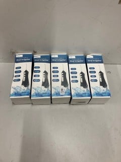 Lot 277  
            Nottingham SR2 - Delivery Only 

                
5 X WATER FLOSSERS INC PORTABLE ORAL IRRIGATOR