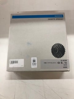 Lot 330  
            Nottingham SR2 - Delivery Only 

                
SHIMANO CASSETTE SPROCKET