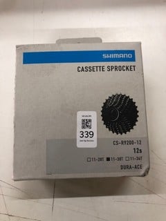 Lot 339  
            Nottingham SR2 - Delivery Only 

                
SHIMANO CASSETTE SPROCKET