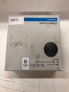 Lot 340  
            Nottingham SR2 - Delivery Only 

                
SHIMANO CASSETTE SPROCKET