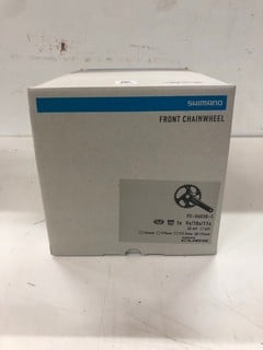 Lot 342  
            Nottingham SR2 - Delivery Only 

                
SHIMANO FRONT CHAINWHEEL
