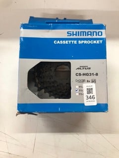 Lot 346  
            Nottingham SR2 - Delivery Only 

                
2 X SHIMANO CASSETTE SPROCKET