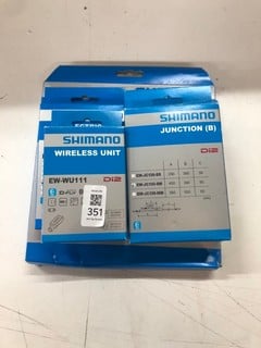 Lot 351  
            Nottingham SR2 - Delivery Only 

                
5 X SHIMANO ITEMS INC SHIMANO WIRELESS UNIT