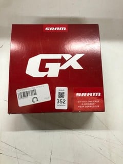 Lot 352  
            Nottingham SR2 - Delivery Only 

                
SRAM GX LONG CABLE X-HORIZON REAR DERAILLEUR