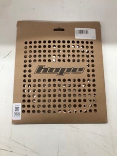 Lot 360  
            Nottingham SR2 - Delivery Only 

                
HOPE DISC BRAKE ROTOR