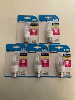 Lot 64  
            Nottingham SR2 - Delivery Only 
                
STATUS BREAK PACK CANDLE BC CAP WARM WHITE 1 PACK TRAPPED BLISTER