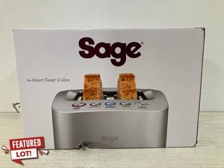 Lot 9  
            Nottingham SR2 - Delivery Only 

                
SAGE A BIT MORE 2 SLICE TOASTER £79.95