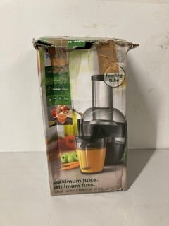 Lot 131  
            Nottingham SR3 - Delivery Only 

                
PHILIPS CENTRIFUGAL JUICER