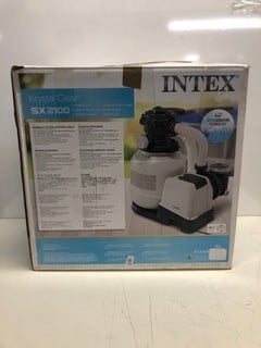 Lot 139  
            Nottingham SR3 - Delivery Only 

                
INTEX CRYSTAL CLEAR SX 2100 SAND FILTER PUMP